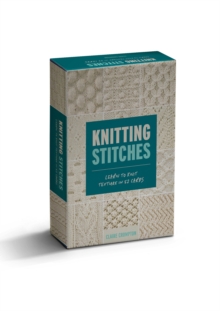 [9781446314302] Knitting Stitches Card Deck : Learn to Knit Texture in 52 Cards